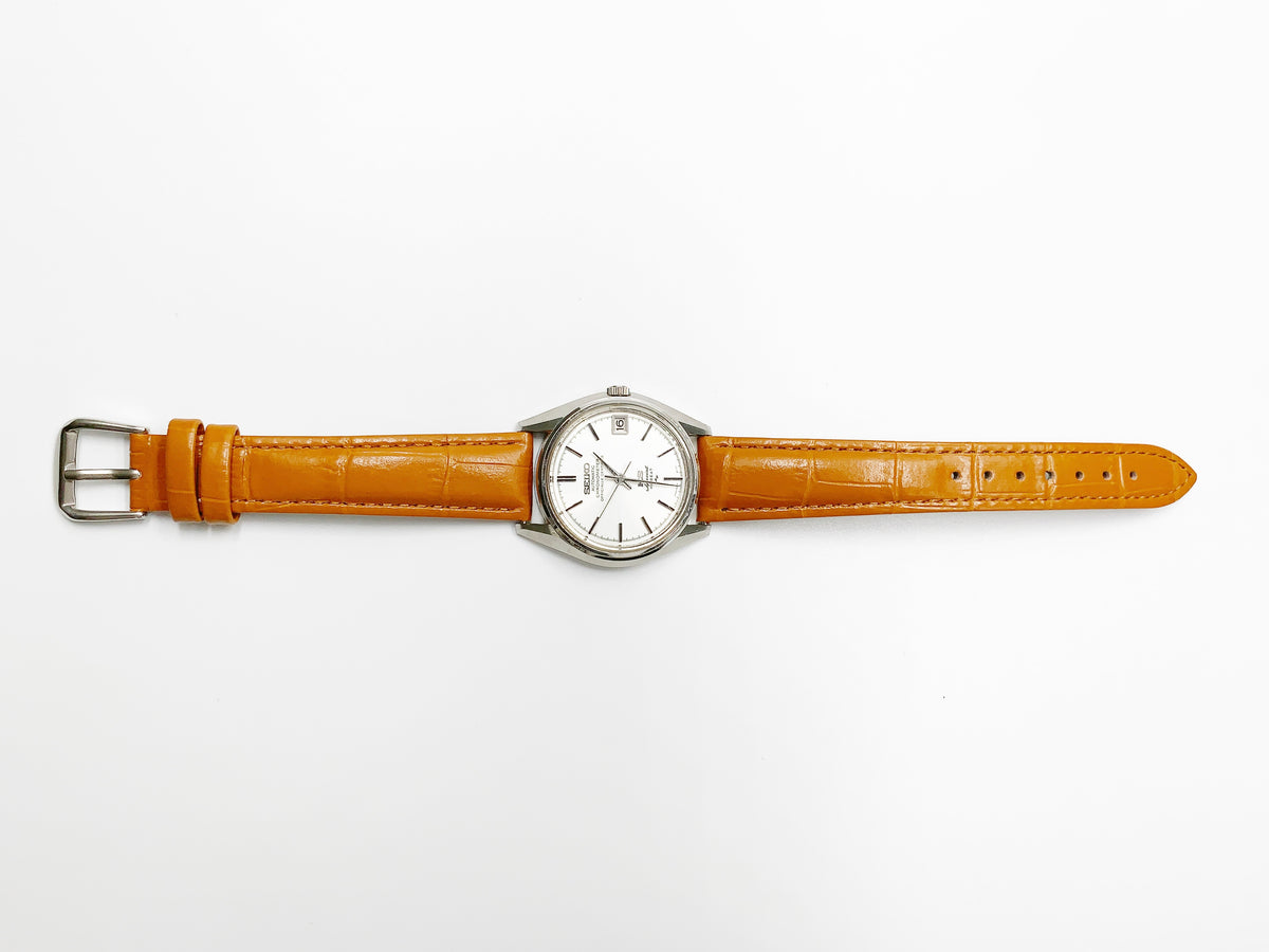 King Seiko Special 5245-6010 Hi-Beat Chronometer, 1971 — silver dial